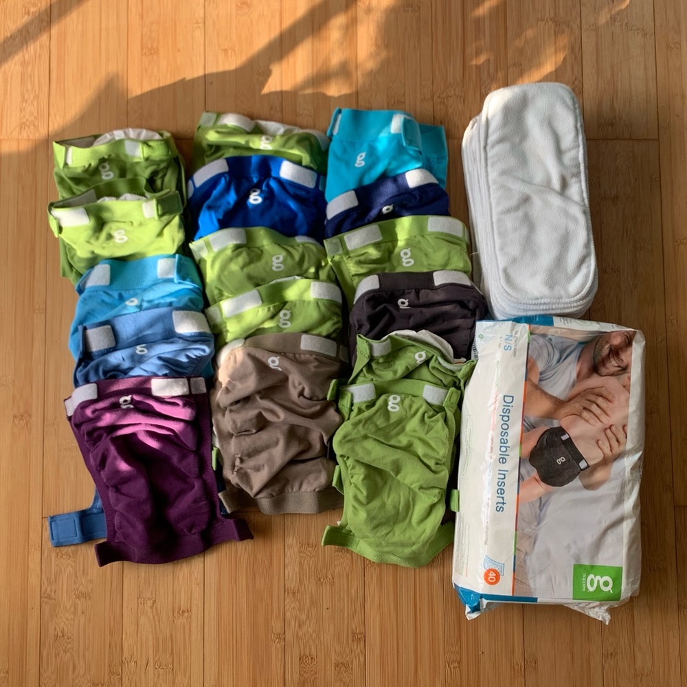 GDiapers lot in great condition - small size